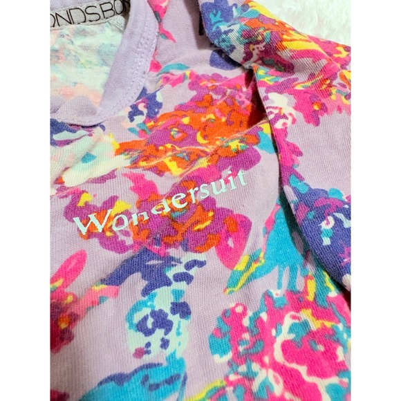 Bonds Wondersuit Baby Girls 0-3 Months Floral Zip Sleepsuit Romper lilac blooms - Picture 7 of 8